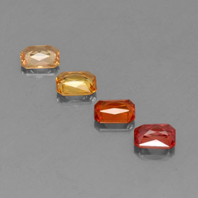 Sapphire Gemstones in 5 x 4.1 mm Size for Sale, Sapphire Stones in Multicolor Color