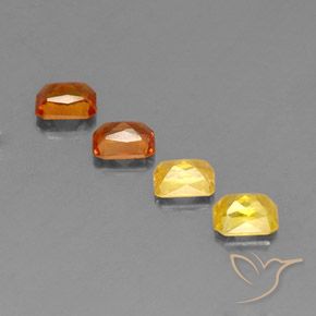 Sapphire Gemstones in 5 x 4 mm (calibrated) Size for Sale, Sapphire Stones in Multicolor Color