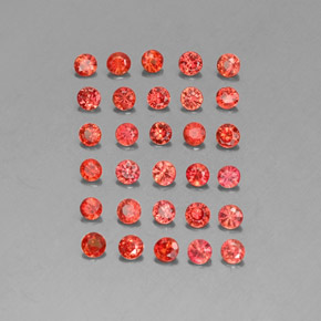 2.24 ct Orange Sapphire Gemstone, Sapphire Gem in Diamond-Cut Shape for Sale.