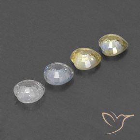 Sapphire Gemstones in 4 x 4 mm (calibrated) Size for Sale, Sapphire Stones in Multicolor Color