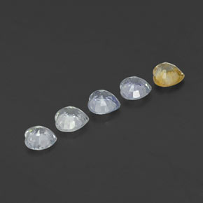 Sapphire Gemstones in 4 x 4 mm (calibrated) Size for Sale, Sapphire Stones in Multicolor Color