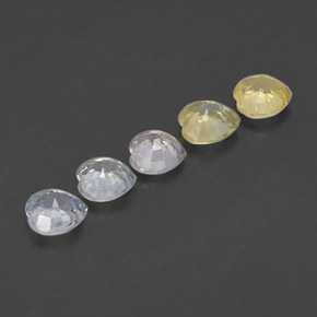 Sapphire Gemstones in 4 x 4 mm (calibrated) Size for Sale, Sapphire Stones in Multicolor Color