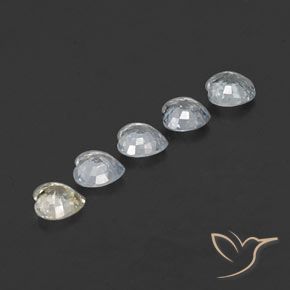Sapphire Gemstones in 4.2 x 4.2 mm Size for Sale, Sapphire Stones in Multicolor Color