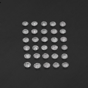 Sapphire Gemstone in 2.2 mm Size for Sale, Sapphire Stone in White Color