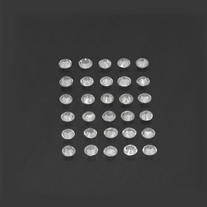 Sapphire Gemstone in 2.3 mm Size for Sale, Sapphire Stone in White Color