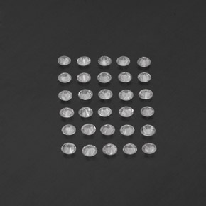 Sapphire Gemstone in 2.5 mm (calibrated) Size for Sale, Sapphire Stone in White Color