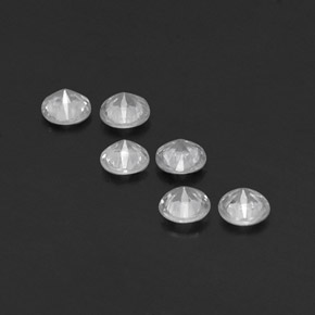 Sapphire Gemstone in 3.5 mm (calibrated) Size for Sale, Sapphire Stone in White Color