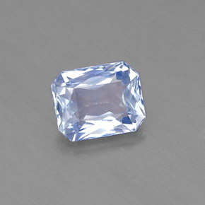 1.72 ct Blue Sapphire Stone, Natural Sapphire in Octagon / Scissor Cut Shape for Sale