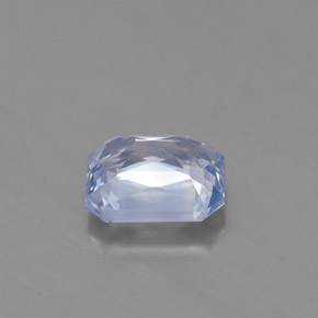 Sapphire Gemstone in 7.3 x 5.8 mm Size for Sale, Sapphire Stone in Light Blue Color