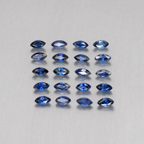0.1ct Marquise Facet Deep Blue Sapphire Gem for sale 0.1ct Marquise Facet Deep Blue Sapphire Gem (ID: 340690)