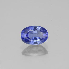 1.09 ct Blue Sapphire Gemstone, Sapphire Gem in Oval Facet Shape for Sale.