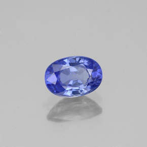 1.09 ct Blue Sapphire Stone, Natural Sapphire in Oval Facet Shape for Sale