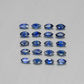 0.1ct Marquise Facet Deep Blue Sapphire Gem for sale 0.1ct Marquise Facet Deep Blue Sapphire Gem (ID: 340814)