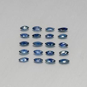 Sapphire Gemstone in 4 x 2 mm (calibrated) Size for Sale, Sapphire Stone in Blue Color