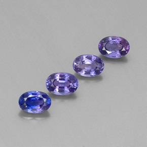 2.86 ct Blue Sapphire Stone, Natural Sapphire in Oval Facet Shape for Sale