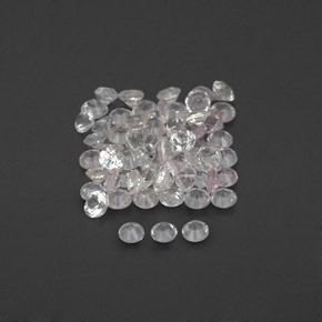 Sapphire Gemstone in 1.7 mm Size for Sale, Sapphire Stone in White Color