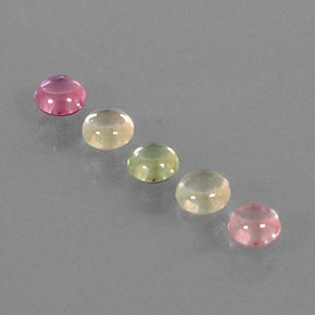 Sapphire Gemstone in 4 mm (calibrated) Size for Sale, Sapphire Stone in Multicolor Color