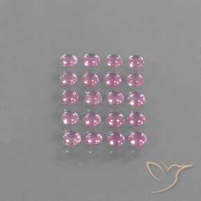Very Light Pink Sapphire Gem - 0.2ct Round Cabochon (ID: 344859)