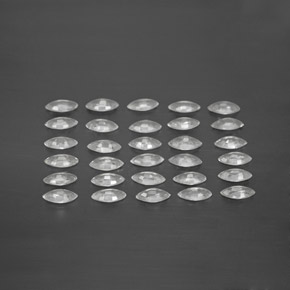 Sapphire Gemstone in 4 x 2 mm (calibrated) Size for Sale, Sapphire Stone in White Color