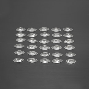 Sapphire Gemstone in 4.9 x 2.5 mm Size for Sale, Sapphire Stone in White Color