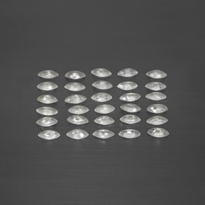 Sapphire Gemstone in 4 x 2 mm (calibrated) Size for Sale, Sapphire Stone in White Color