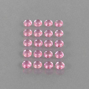 2.59 ct Pink Sapphire Stone, Natural Sapphire in Round Cabochon Shape for Sale