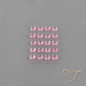 Light Pink Sapphire Gem - 0.2ct Round Cabochon (ID: 344937)