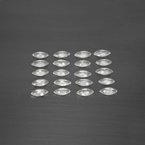 Sapphire Gemstone in 4.7 x 2.5 mm Size for Sale, Sapphire Stone in White Color