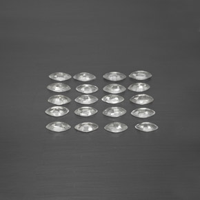 Sapphire Gemstone in 4.7 x 2.3 mm Size for Sale, Sapphire Stone in White Color