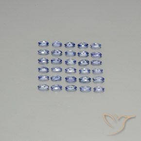 Sapphire Gemstones in 3.9 x 2.1 mm Size for Sale, Sapphire Stones in Baby Blue Color