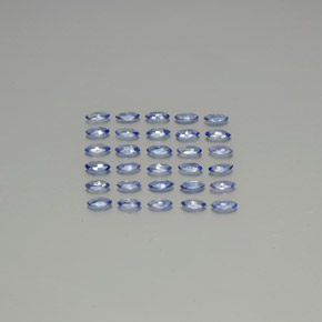 Sapphire Gemstones in 4.1 x 2.1 mm Size for Sale, Sapphire Stones in Blue Color