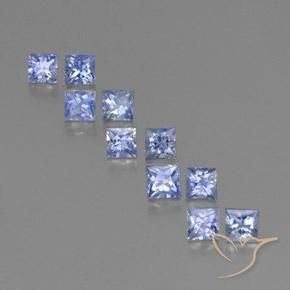 Pastel Blue Сапфир Камень - 0.3ct Огранка Принцесса (ID: 345712)