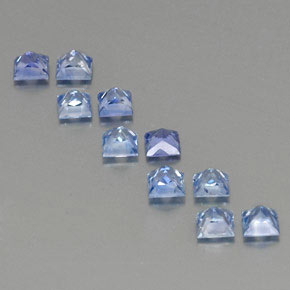 Sapphire Gemstone in 3.5 x 3.4 mm Size for Sale, Sapphire Stone in Blue Color