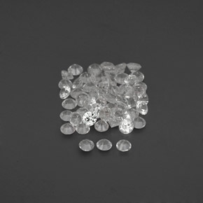 Sapphire Gemstone in 1.6 mm Size for Sale, Sapphire Stone in White Color