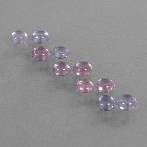 0.3ct Round Cabochon Violet Pink Sapphire Gem for sale 0.3ct Round Cabochon Violet Pink Sapphire Gem (ID: 347175)