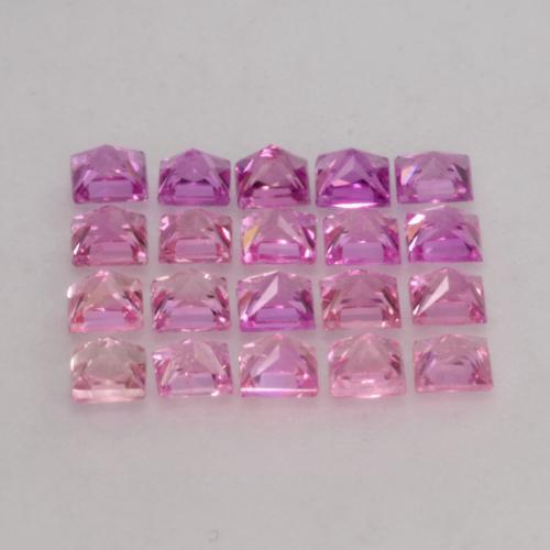 Sapphire Gemstones in 2.6 x 2.6 mm Size for Sale, Sapphire Stones in Multicolor Color