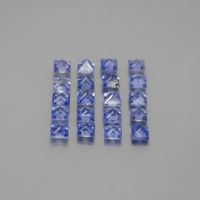 Sapphire Gemstone in 2.5 x 2.4 mm Size for Sale, Sapphire Stone in Blue Color