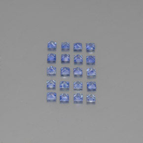 Sapphire Gemstone in 2.5 x 2.5 mm Size for Sale, Sapphire Stone in Blue Color