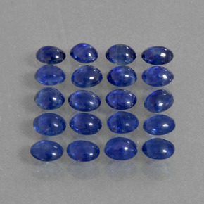 Sapphire Gemstone in 3.6 x 3 mm Size for Sale, Sapphire Stone in Blue Color