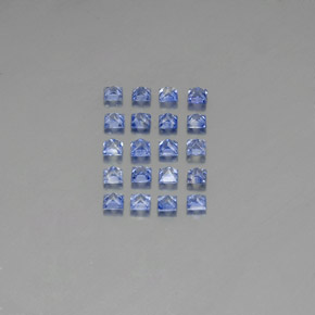 Sapphire Gemstone in 2 x 2 mm Size for Sale, Sapphire Stone in Blue Color