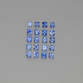 Medium Dark Blue Сапфир Камень - 0.1ct Огранка Принцесса (ID: 349132)