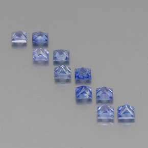 Sapphire Gemstones in 3.2 x 3.1 mm Size for Sale, Sapphire Stones in Blue Color