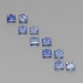 Sapphire Gemstone in 3.2 x 3.1 mm Size for Sale, Sapphire Stone in Blue Color