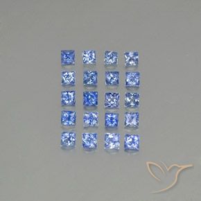 2ct Princess-Cut Blue Sapphire for sale thumb image of 2ct Princess-Cut Blue Sapphire (ID: 349424)
