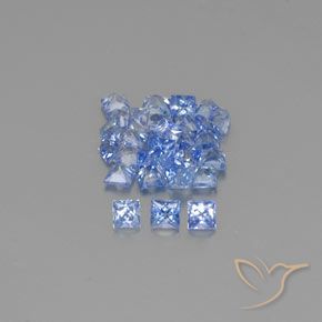 0.1ct Princess-Cut Blue Sapphire Gem for sale 0.1ct Princess-Cut Blue Sapphire Gem (ID: 349835)