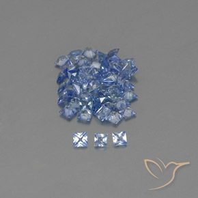 0.1ct Princess-Cut Blue Sapphire for sale thumb image of 0.1ct Princess-Cut Blue Sapphire (ID: 349891)