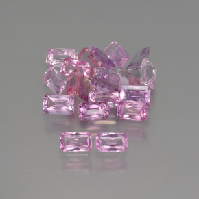6.42 ct Multicolor Sapphire Gemstone, Sapphire Gem in Octagon / Scissor Cut Shape for Sale.