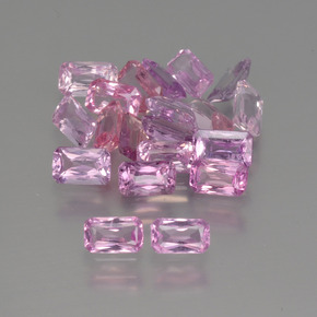 6.42 ct Multicolor Sapphire Stone, Natural Sapphire in Octagon / Scissor Cut Shape for Sale