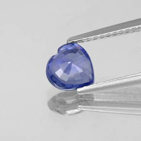 Sapphire Gemstone in 6.6 x 6.4 mm Size for Sale, Sapphire Stone in Blue Color