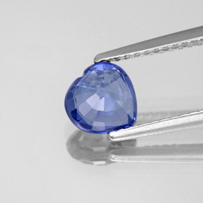 Sapphire Gemstone in 6.6 x 6.5 mm Size for Sale, Sapphire Stone in Blue Color